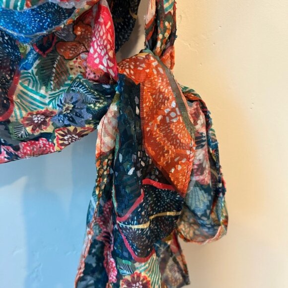 Amanda Uprichard Boho Floral One-Shoulder Top Tropical Resort-wear AUxPYRMD - Picture 3 of 5